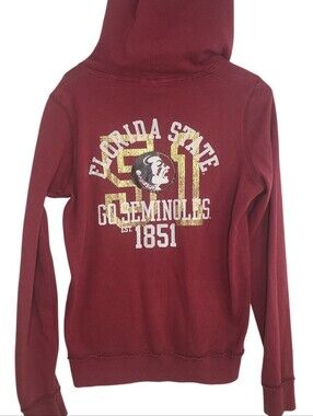 Victoria's Secret PINK x Florida State University (FSU) Collegiate Hoodie Med